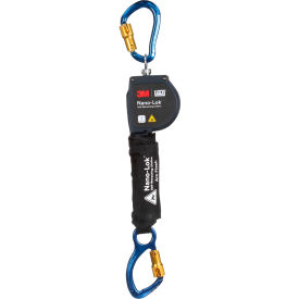 3M DBI-SALA Nano-Lok Twin-Leg Arc Flash Self-Retracting Lifeline Web & Aluminum Carabiner 8'L 3100581