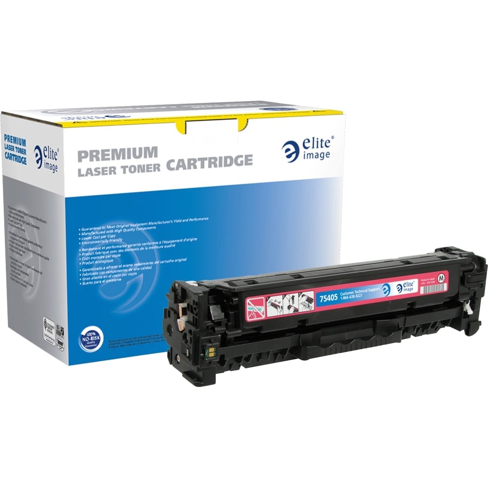 Elite Image Remanufactured Magenta Toner Cartridge Replacement For HP 304A, CC533A MPN:ELI75405