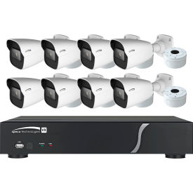 Speco ZIPT88B2 8-Channel HD-TVI DVR and 8 Bullet Camera Kit 2TB ZIPT88B2