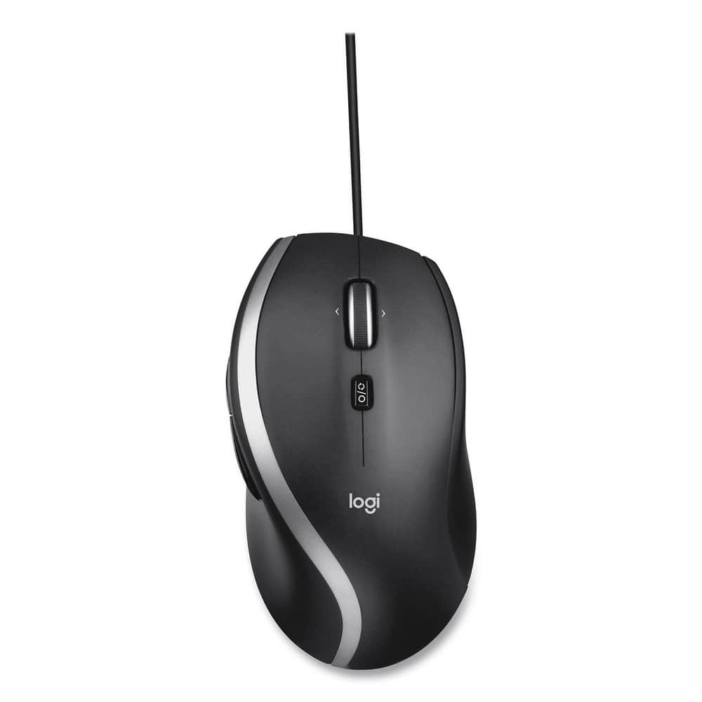 Computer & Laptop Accessories, Product Type: Corded Mouse , Connection Type: USB , Sensor Type: Optical , Color: Black , Number Of Buttons: 7  MPN:LOG910005783