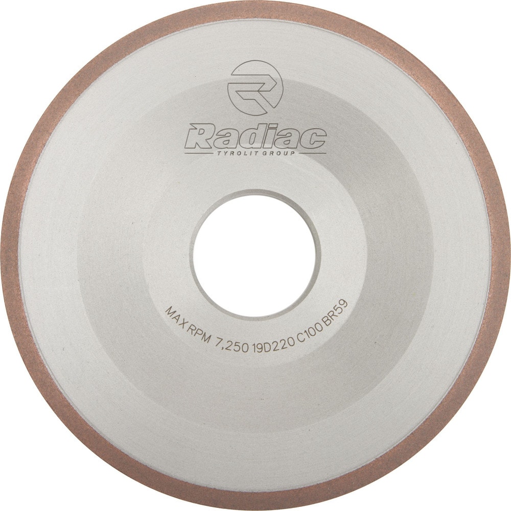 Tool & Cutter Grinding Wheels, Abrasive Material: Diamond , Wheel Type: Type 12V9 , Bond Type: Resinoid , Wheel Diameter (Inch): 5  MPN:34212004