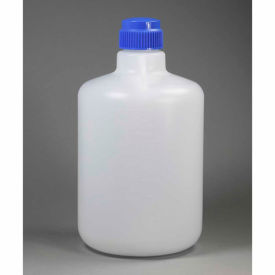 Bel-Art Autoclavable Carboy without Spigot 107940050 Polypropylene 20 Liters White 1/PK 10794-0050