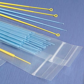 Globe Scientific™ Inoculation Loop w/ Needle Sterile 10uL Yellow 25/Zip Lock Bag 2875-25