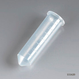 Microcentrifuge Tube 2mL Polypropylene No Cap Graduated Natural 1000/Pack 111620