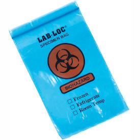 Reclosable 3-Wall Specimen Transfer Bag (Biohazard) 6