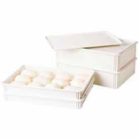 Cambro DB18263CW148 - Pizza Dough Box White Polycarbonate - Pkg Qty 6 DB18263CW148