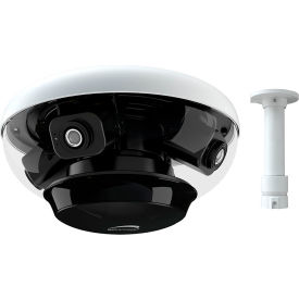 Speco® 8MP Quad-View IP Camera with Ceiling Mount 4 x 4.0mm Fixed Lens White Housing O84S