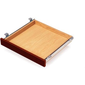 Center Drawer Quartered Mahogany  - Genoa Series 0-QTMCD2