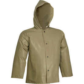 Tingley® J12148 Magnaprene™ Hooded Jacket Green Inner Cuffs Large J12148.LG