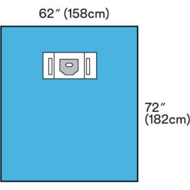 3M™ Steri-Drape Ophthalmic Drape 1064 4 ft x 164 ft  20 Each/Carton 2 Carton/Case 1064*****##*