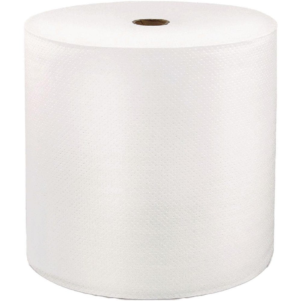 Paper Towels, Form: Hard Roll , Container Type: Roll , Recycled Fiber: No , Color: White , Roll per Case: 1  MPN:SOL46896