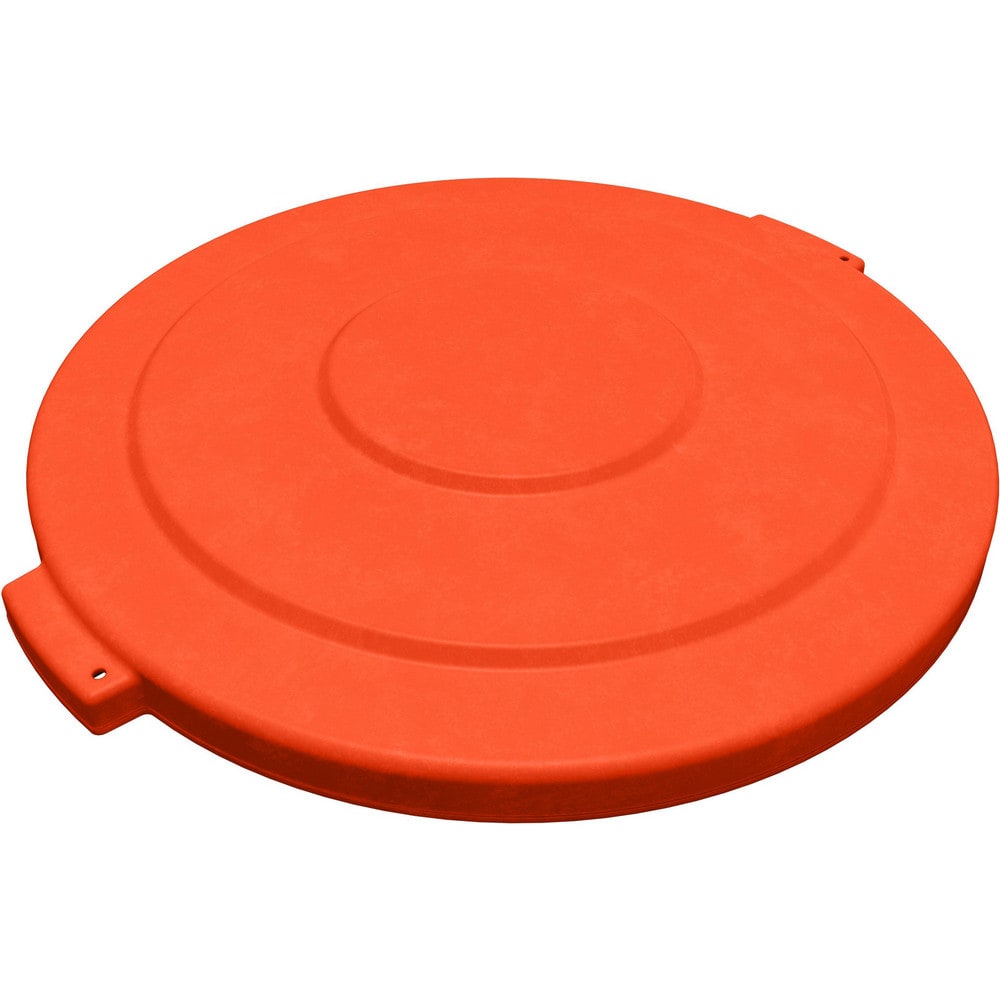 Trash Can & Recycling Container Lids, Lid Type: Flat , Lid Shape: Round , Container Shape: Round , Compatible Container Capacity: 20 Gallon , Color: Orange  MPN:84102124