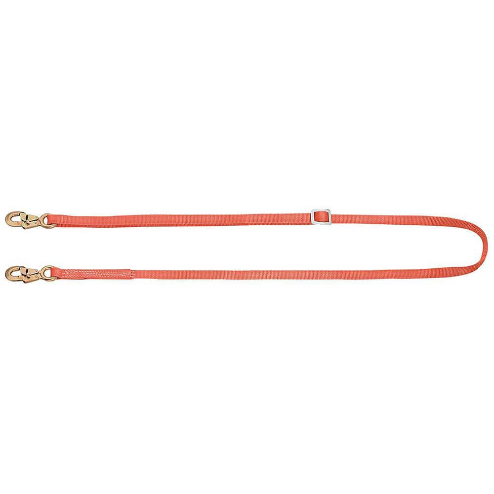 Lanyards & Lifelines, Load Capacity: 500 , Construction Type: Webbing , Harness Type: Positioning , Lanyard End Connection: Snap Hook  MPN:87433