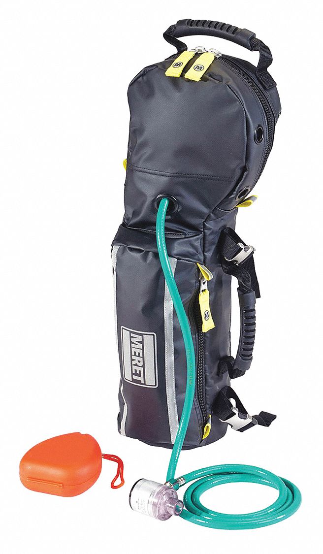 Oxygen Response Bag 22-1/2 H Black MPN:M5103-NW