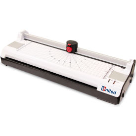 United 6-in-1 Thermal & Cold Laminator w/ Paper Trimmer and Corner Rounder 5 mil 13