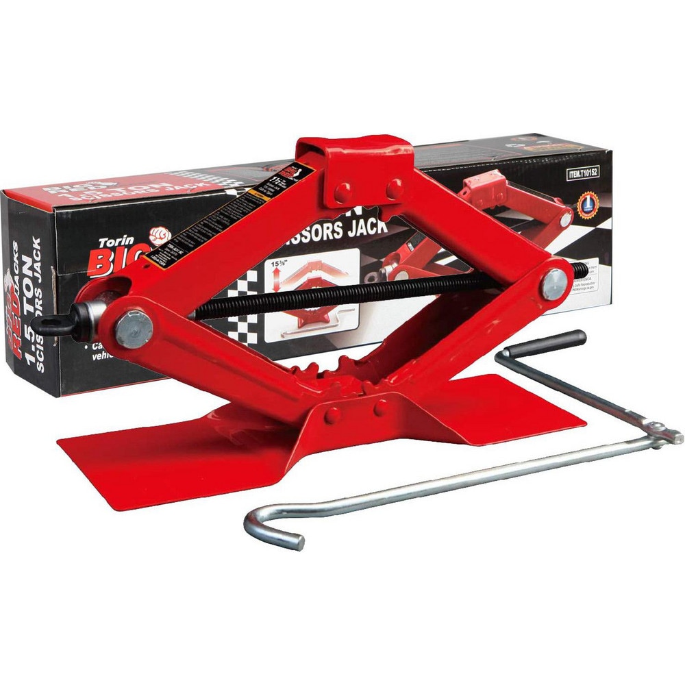 Service & Floor Jacks, Product Type: Scissor Lift Jack , Load Capacity: 2 , Load Capacity (Tons): 1.5 , Load Capacity (Lb. - 3 Decimals): 3000.000  MPN:T10152