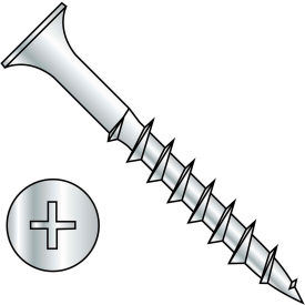 #10 x 2 Phillips Bugle Head Course Thread Sharp Point Deck Screw Dacrotized - Pkg of 1000 1032DPG