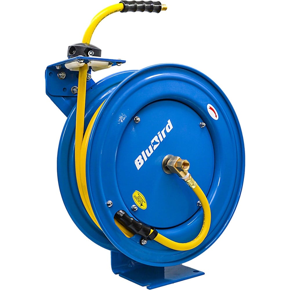 Hose Reels, Drive Type: Auto-Retractable , Reel Type: Open , Hose Length (Feet): 50.00 , Hose Inside Diameter (Inch): 3/8 , Application: Multi-Purpose MPN:OSRHD3850