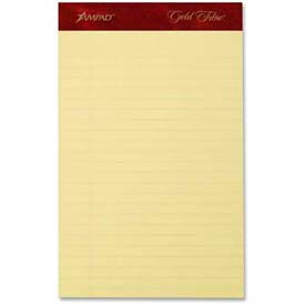 Esselte® Gold Fibre Jr. Legal Pads 5