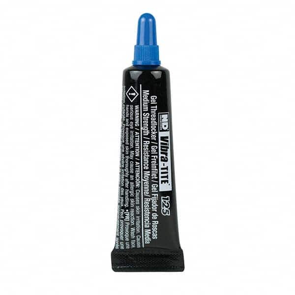 Threadlocker: Blue, Gel 6 mL, Tube MPN:12506