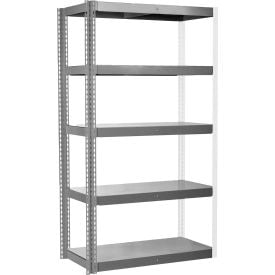 GoVets 5 Shelf High Capacity Boltless Shelving Steel Deck Add On 36