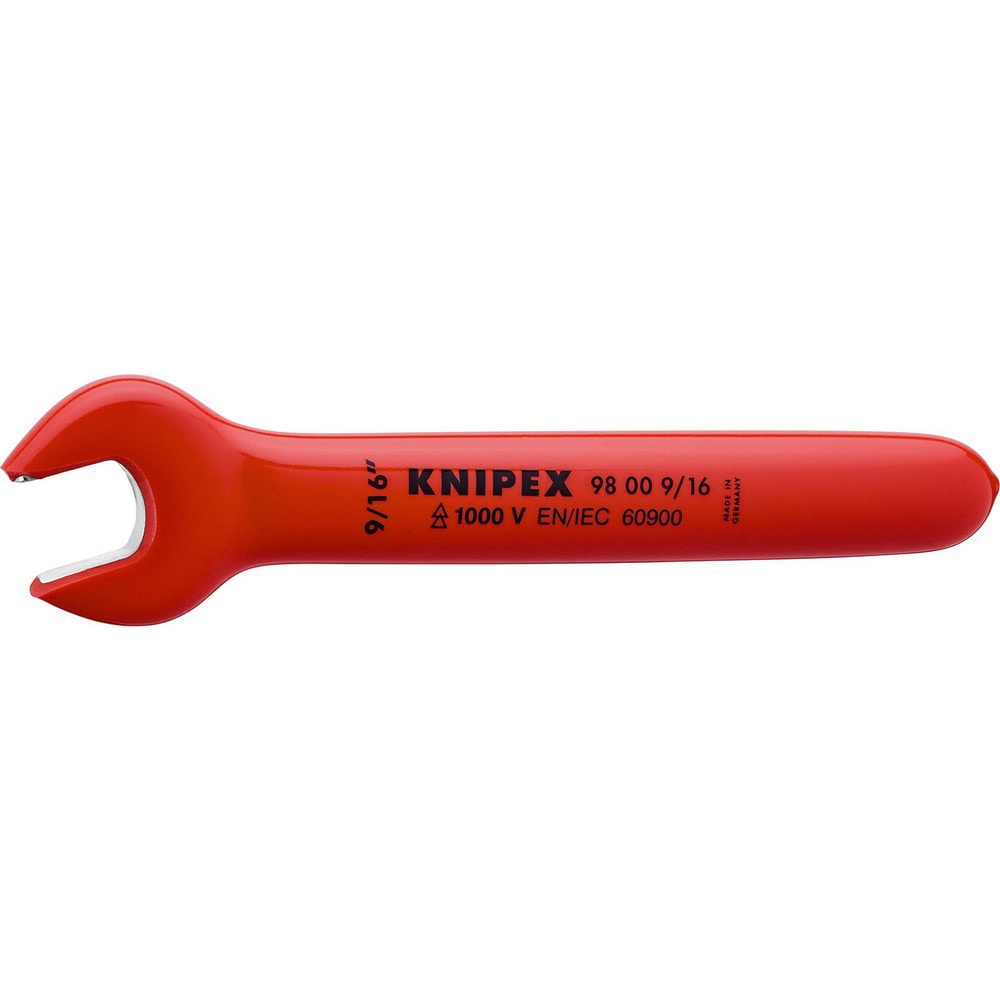 Open End Wrenches, Wrench Type: Open End Wrench , Head Type: Open End , Wrench Size: 9/16 in , Number Of Points: 1 , Material: Chrome Vanadium Steel  MPN: