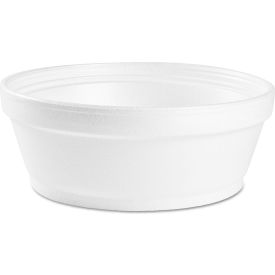 Dart® Foam Food Container Squat 8 oz 4-5/8