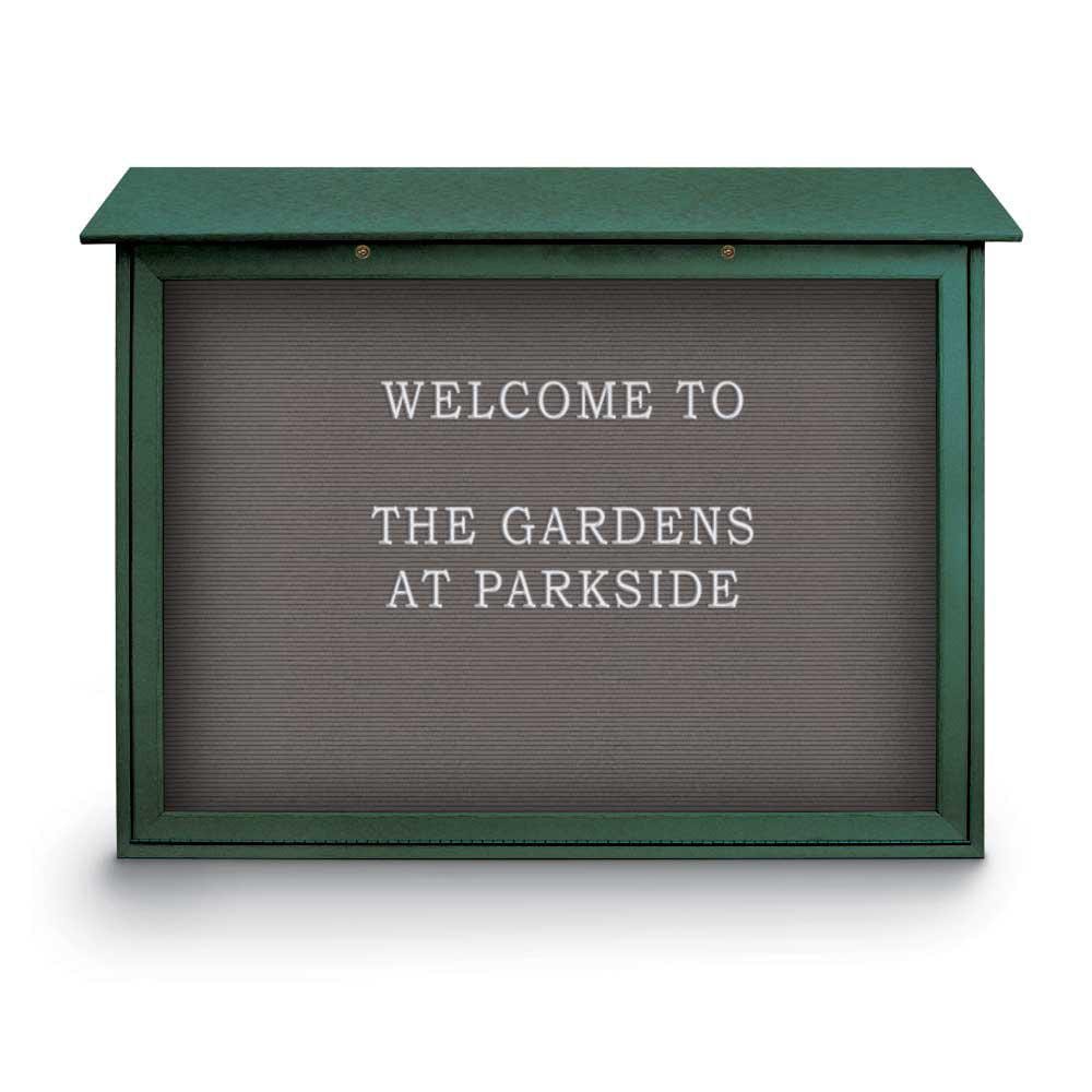 Enclosed Letter Board: 45