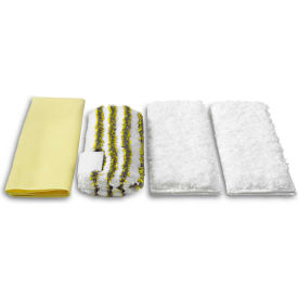 Karcher Steam+Clean Microfiber Bathroom Cloth Set - For Karcher SG 4/4 - 2.863-171.0 - Pkg Qty 4 2.863-171.0