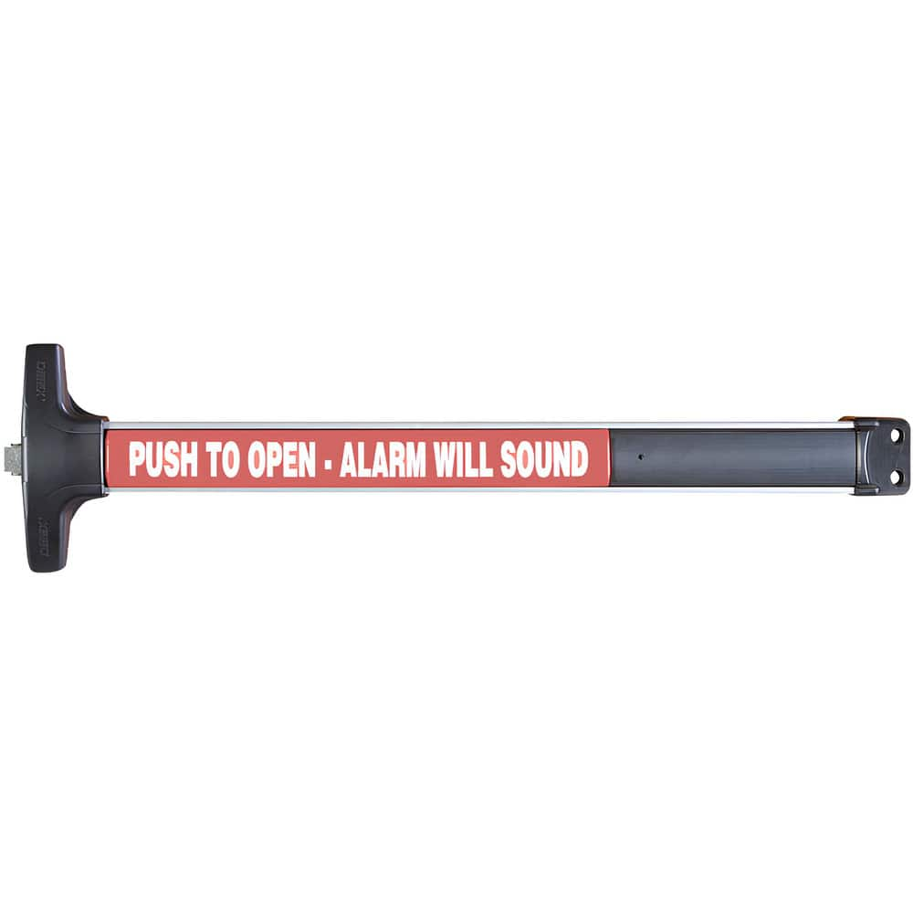 Push Bars, Material: Metal , Locking Type: Exit Device Only , Finish/Coating: Satin Aluminum, Clear Anodized , Maximum Door Width: 4ft  MPN:V40 EXXW LD 628