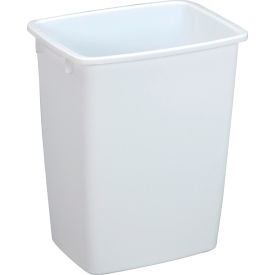 Rubbermaid® Wastebasket 36 Quart White FG2806TPWHT