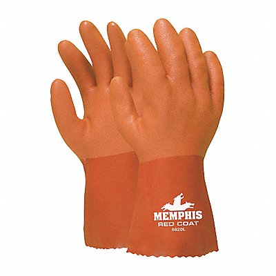 Chemical Gloves L 10 L Red PR MPN:6620L