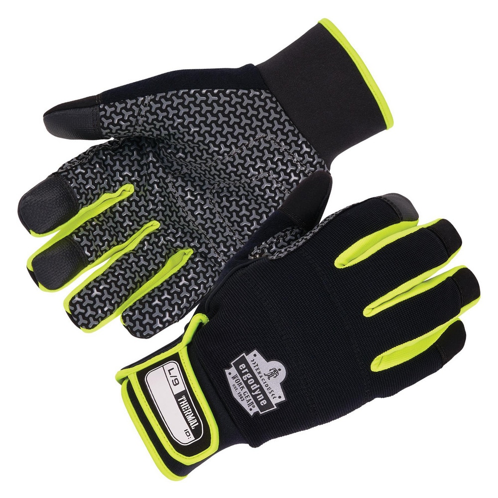 Work & General Purpose Gloves, Lining Material: Unlined , Cuff Style: Hook & Loop , Primary Material: Synthetic , Grip Surface: Dotted , Men's Size: Small  MPN:18152