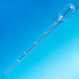 Transfer Pipet 3.0mL Small Bulb Graduated to 1mL 140mm 5000/PK 137035