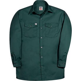 Big Bill Premium Long-Sleeve Button Down Work Shirt L Green 147-R-GRN-L
