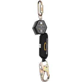 Guardian® CR5 Self-Retracting Lifeline Single-Leg HMPE Webbing Steel Tie-Back Hook 6'L 1400200