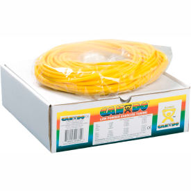 CanDo® Low Powder Exercise Tubing Yellow 100' Roll/Box 10-5521