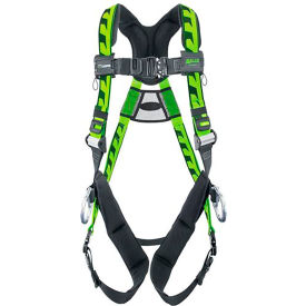 Honeywell Miller® AirCore™ Stretchable Harness with Back D-Ring Quick Connect S/M Green ACA-QC/S/MGN