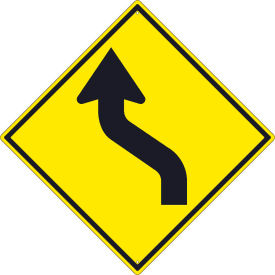 NMC TM245K Traffic Sign Lane Shift Arrow Right Sign 30