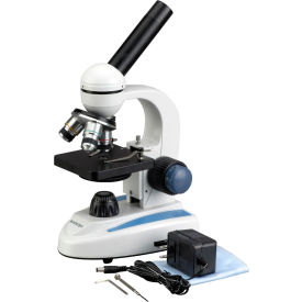 AmScope M158C-E 40X-1000X Biology Science Student Microscope with USB Digital Camera M158C-E