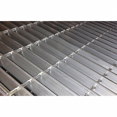 Bar Grating Aluminum 24 in Overall W MPN:23125S100-A6