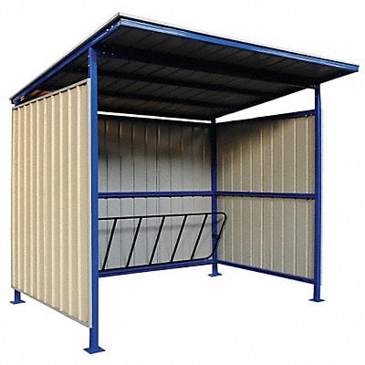 Bicycle Storage Shed 96x91x100.4in Slope MPN:49P401