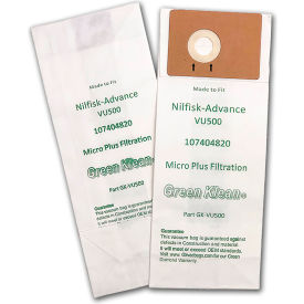 Advance Paper Vacuum Bags For Advance VU500 GK-VU500