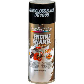 Dupli-Color® Engine Enamel With Ceramic Ford Semi-Gloss Black 12 Oz. Aerosol - DE1635 - Pkg Qty 6 EDE163507