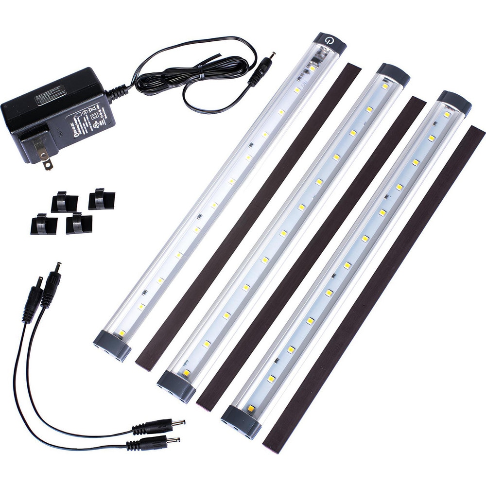 Strip Lights, Lamp Type: LED , Linkable Up To: 32 Fixtures , Wattage: 122.000 , Overall Length (Inch): 12.00 , Dimmable: No  MPN:MLA-3