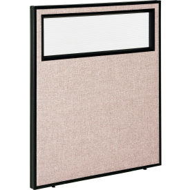 Interion® Office Partition Panel With Partial Window 36-1/4