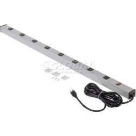 Wiremold Power Strip 8 Outlets 15A 48