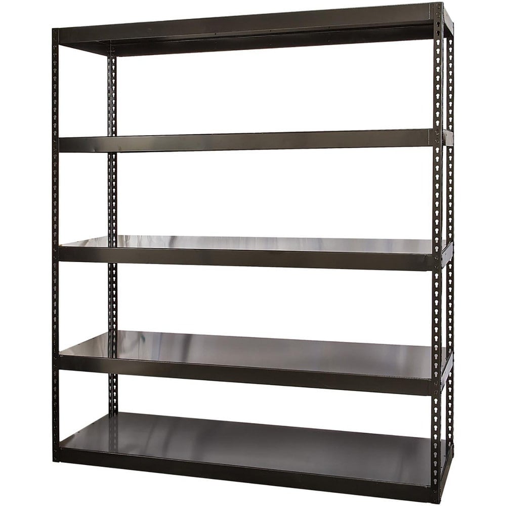 Steel Shelving, Shelf Type: Starter Unit , Starter or Add-On: Starter Unit , Adjustment Type: Boltless , Boltless: Yes , Shelf Capacity: 2000  MPN:HCR601884-5ME