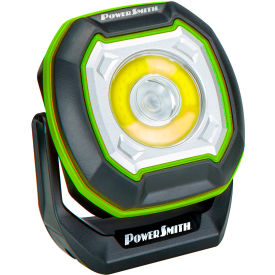 Power Smith™ Portable Rechargeable Handheld LED Flood & Spot Light 500-800 Lumens Black PILF800S