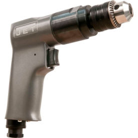 JET Reversible Pistol Grip Air Drill Standard Keyed 3/8